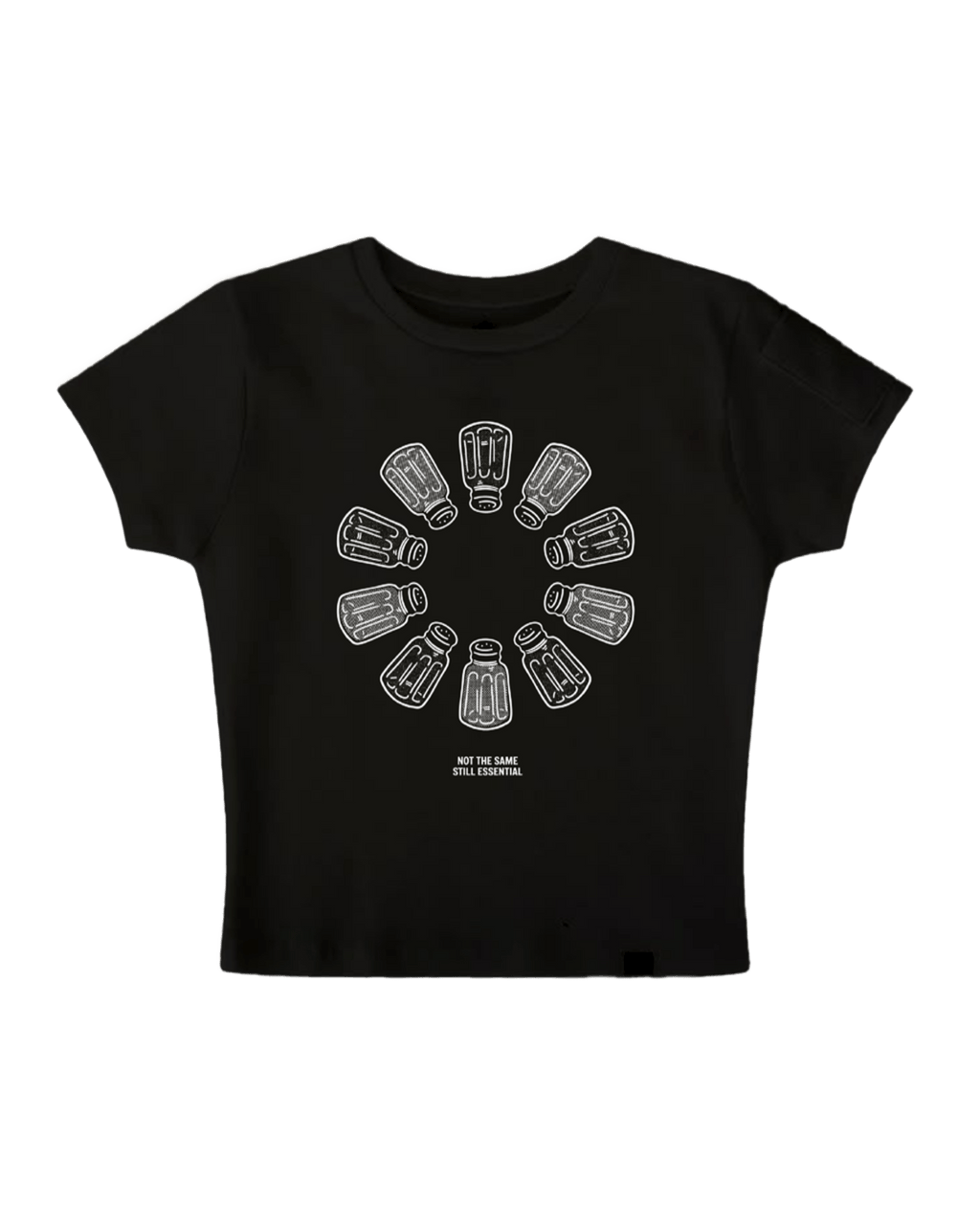 SALT & PEPPER Baby T (Black)