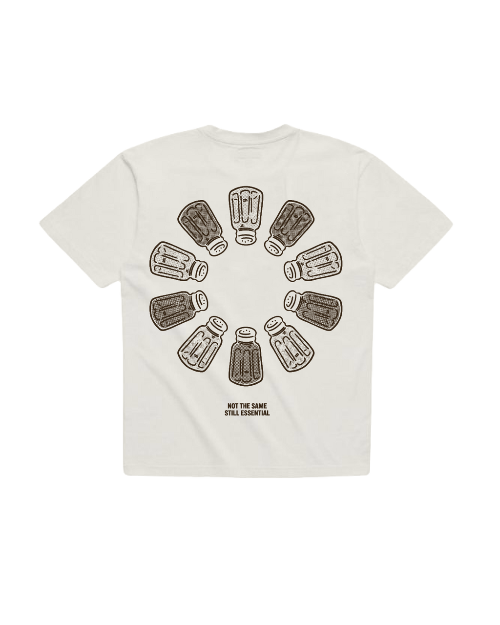 SALT & PEPPER T-SHIRT (White)