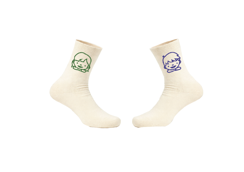 FRIENDS & FAMILY T SOCK (LIMITED EDITION) (BEIGE)
